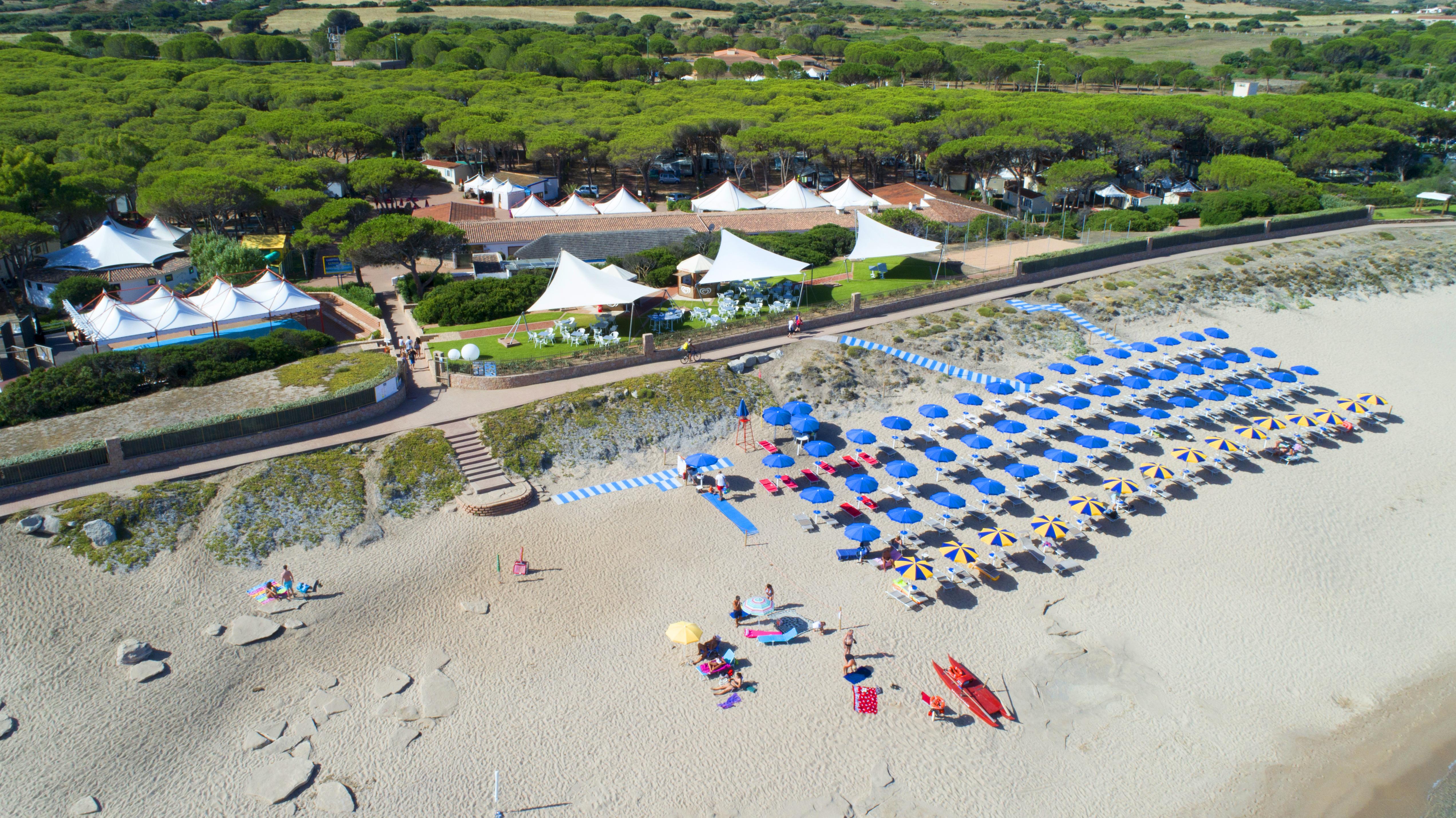 Camping Village Baia Blu La Tortuga アリエントゥ エクステリア 写真